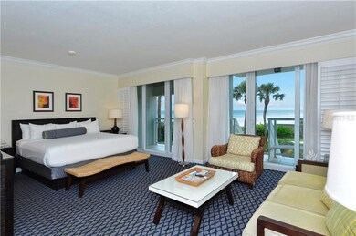 Interior of the Junior Suite/King Sized Bed