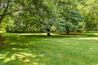 Amazing, deep backyard with mature trees.