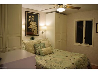 Peaceful master bedroom.