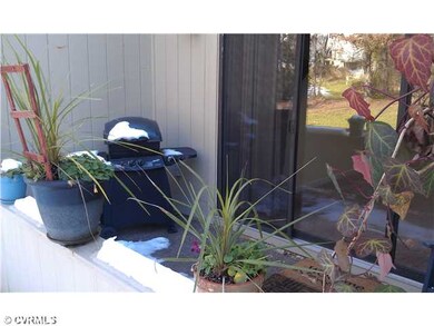 Patio/Deck - Private patio with storage area, Encl