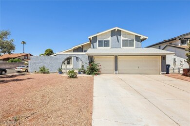 View of front of home featuring an attached garage