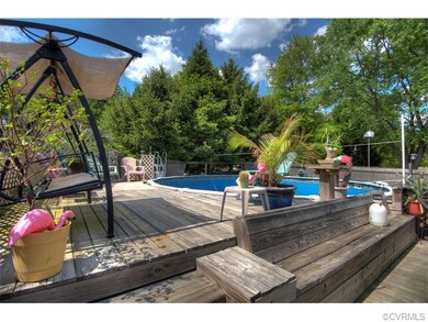 Fully enclosed backyard oasis complete with large 