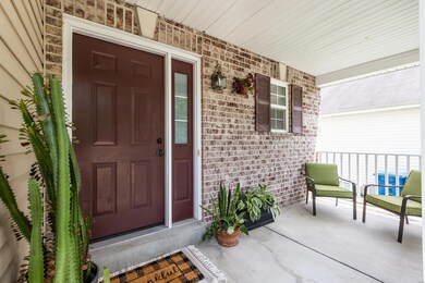 inviting front porch area!