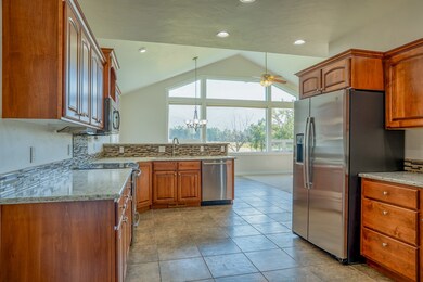 Kitchen and living room