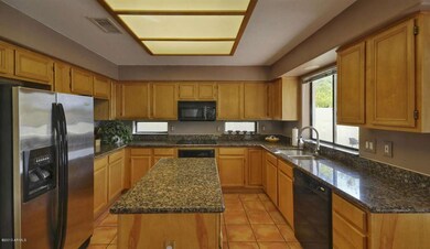 New granite in kitchen!