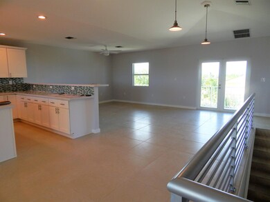 Kitchen, Living & Dining