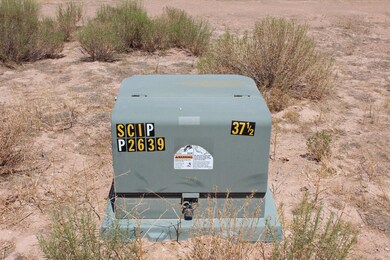 Electric transformer on property