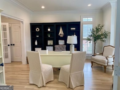 Home Office on Main Level.