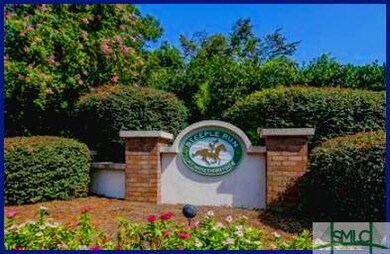 Entrance to Steeple Run Townhomes, 2nd Street on R