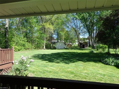Very peaceful and private park-like back yard