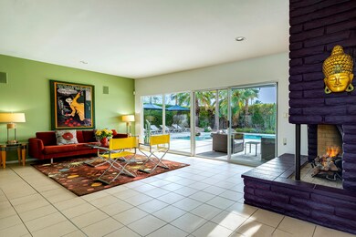 Living Room Opens to Pool