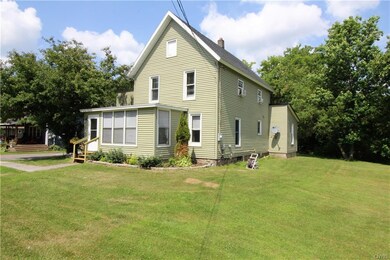 Exterior of home with nice enclosed porch