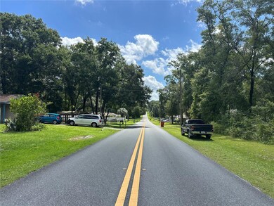 Looking east from the property.