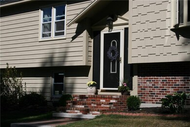 Beautiful brick and granite steps...