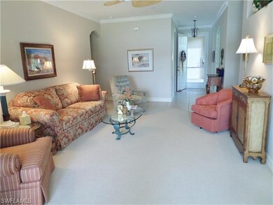 Large living room with newer carpets