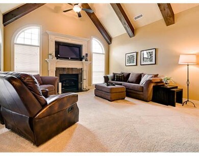Den/Family/Great Room. Hearthroom has 15 ft wood b