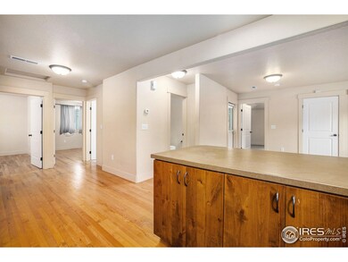 The kitchen and living room act as the central hub of the home