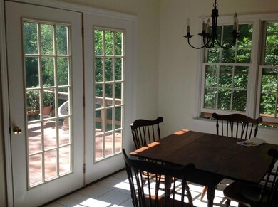 First floor dining area with French...