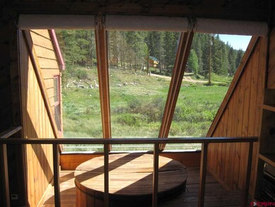 south facing view from hot tub