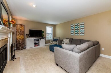Much of this home has been recently painted, neutr