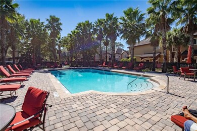 One of the 2 community pools.