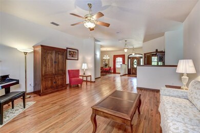 Living Room and Foyer View