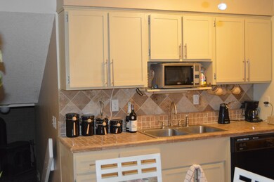 freshly painted kitchen