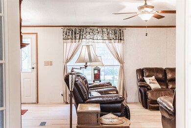 View from the French doors of the office/4th bedroom