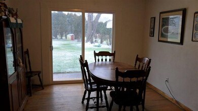 Dining Room with sliding doors to back yard