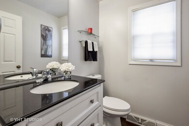 Frosted privacy glass window lets natural light in