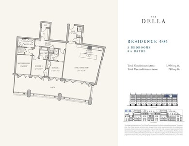 The Della Floorplan 404