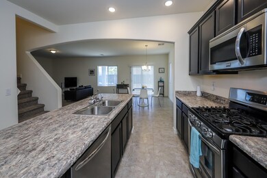 Kitchen and Dining View