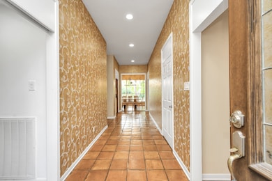 An impressive entry hall