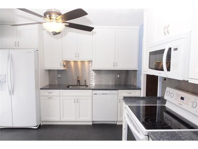Beautiful updated kitchen with quartz counter tops