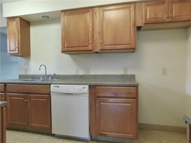 Plenty of cabinets...and a dishwasher included!