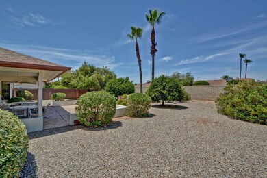 Private yard with block wall on 2 of 3 s