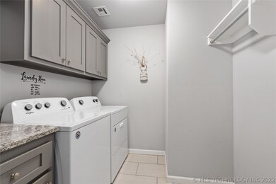Spacious utility room