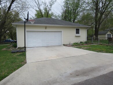 Attached garage