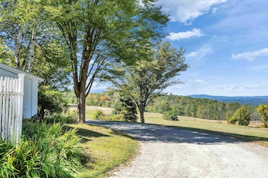 Long gravel entry drive