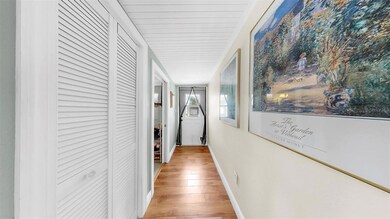 Looking back at front door.