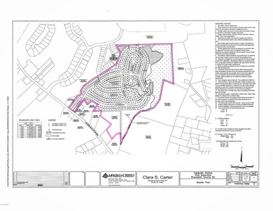 Outline of entire acreage available