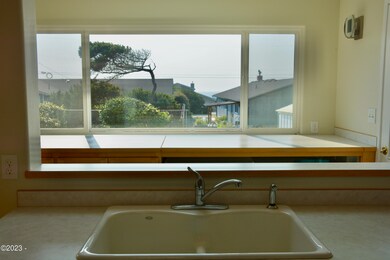 Ocean view from kitchen