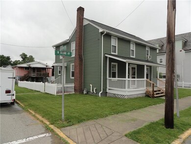Wonderful home on a corner lot.