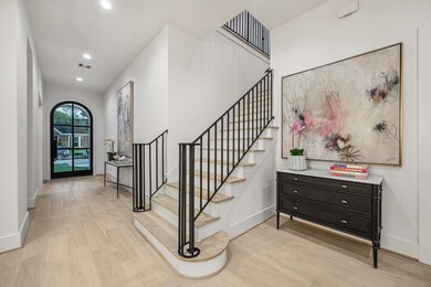 View of the Foyer and a Gorgeous staircase with oa