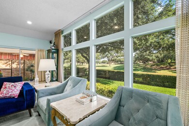 Living Room with Fireplace and Beautiful Views of