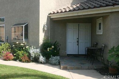 Front Porch with double door entry