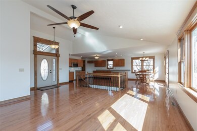 Open concept family room!