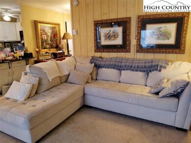 Nice open great room area.