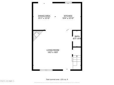 05 First Floor Floorplan with Estimated