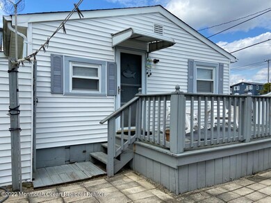 Outside deck